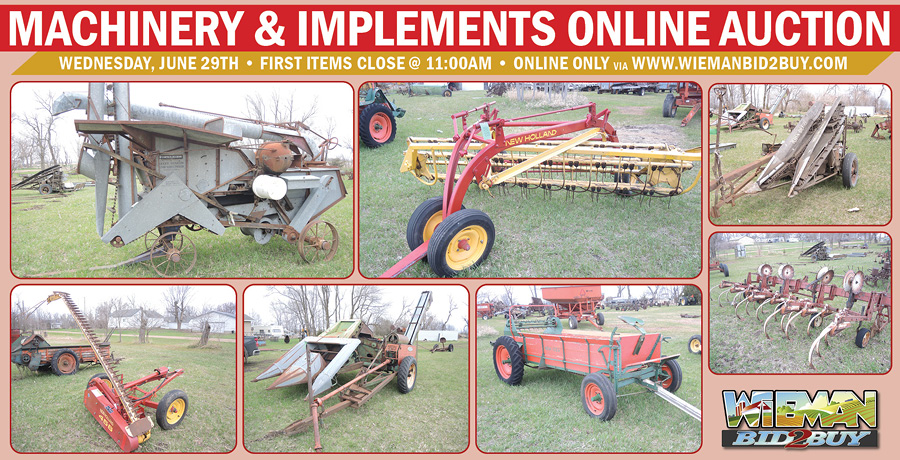 Wiens Machinery Auction